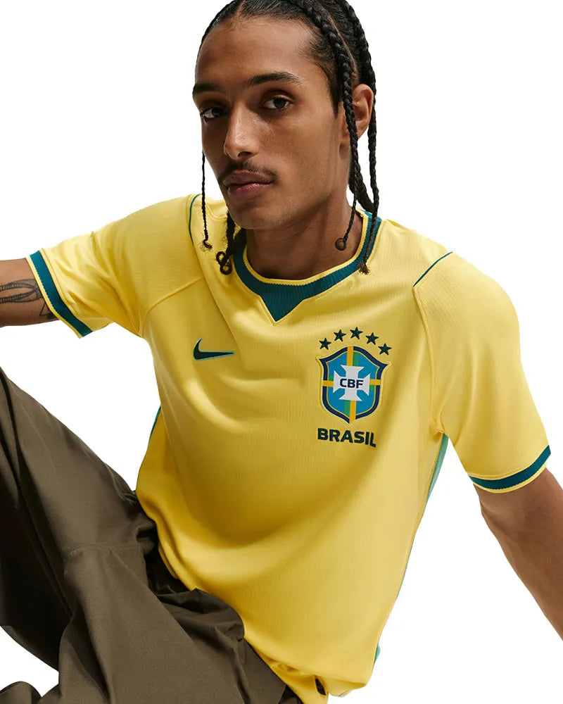 Camisa Brasil Nike I 2026/27 Jogador Masculina