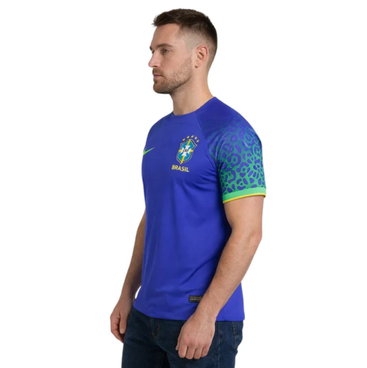 Camisa da Seleção Brasileira Azul | Copa 2022/2023 - Masculina