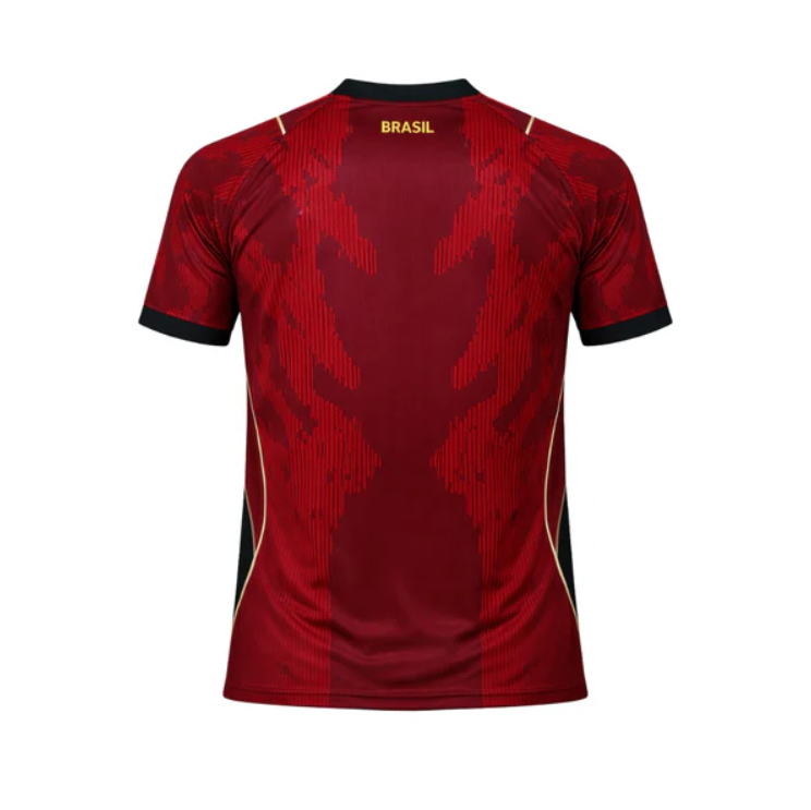 Camisa da Seleção Brasileira Vermelha | Copa 2026/2027 - Masculina