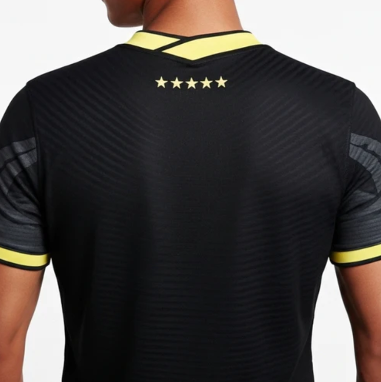 Camisa da Seleção Brasileira Preta | Copa 2024/2025 - Masculina