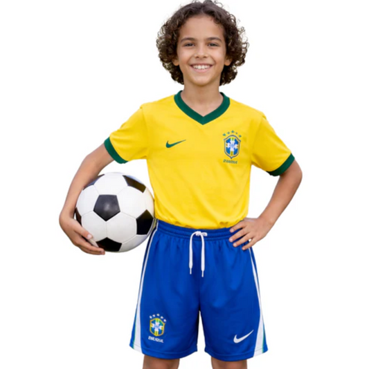 Camisa Infantil da Seleção Brasileira Oficial | Copa 2026/2027